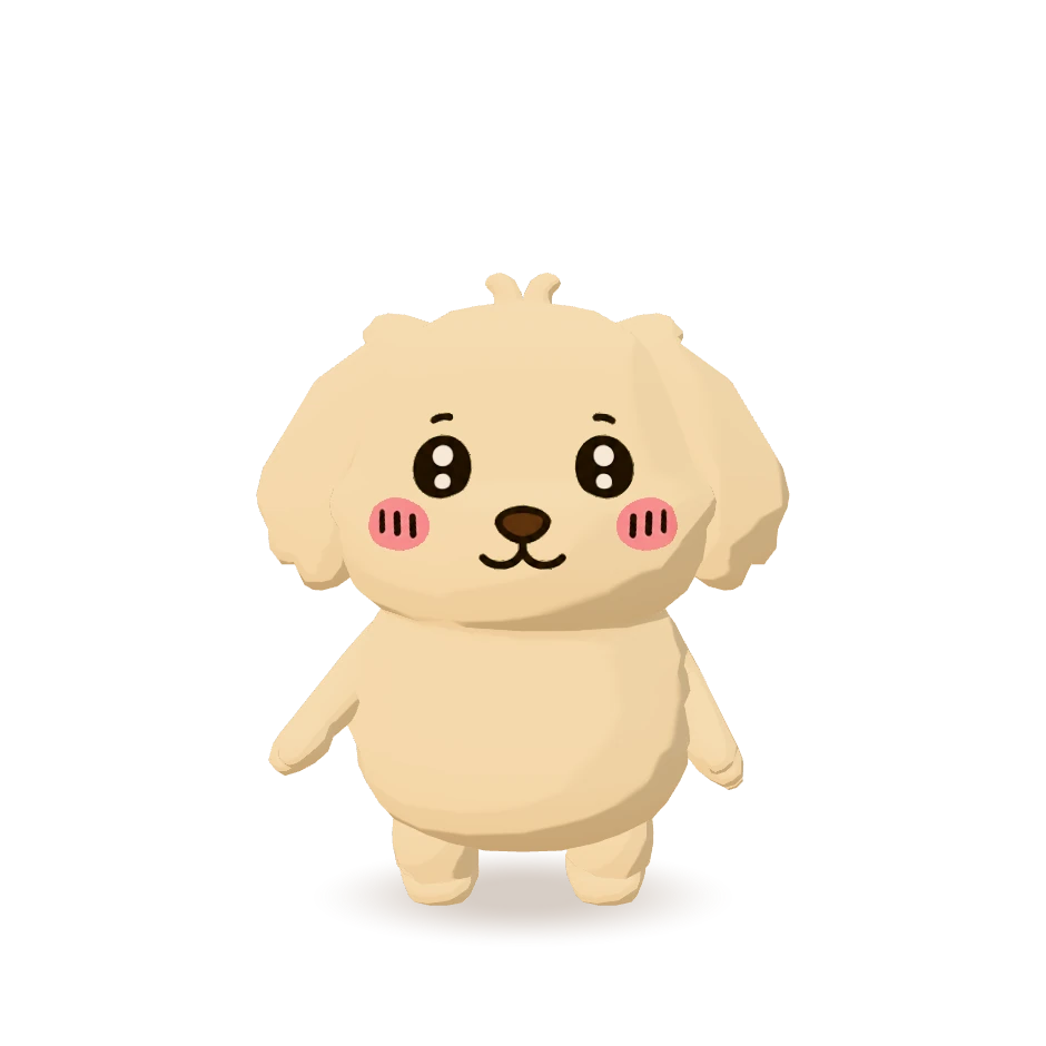 $SCHIFFY, a kawaii cream puppy